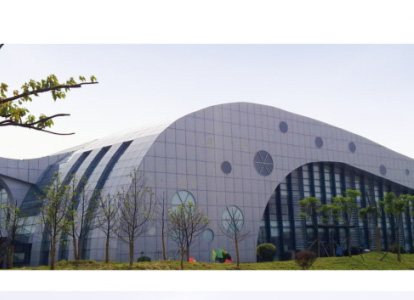 龙口会议中心外景网架工程